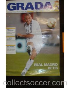 2003 Real Madrid v Real Betis official programme 30/08/2003