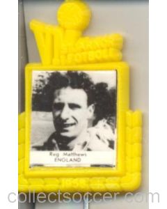 Reg Matthews England World Cup 1958 Badge