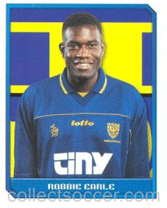 Robbie Earle Premier League 2000 sticker