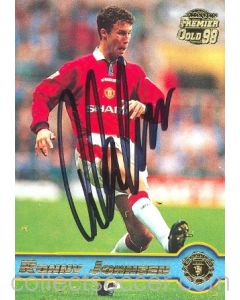Ronny Johnsen - Defender Signed Card 1998