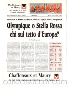1991 European Cup Final Red Star Belgrade v Marseille Official Programme Italian Edition