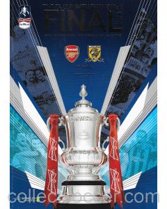 2014 FA Cup Final Official Programme Arsenal v Hull City + Rare Original Team Sheet