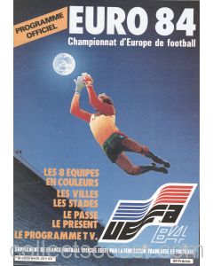1984 European Championship Tournament Programme
