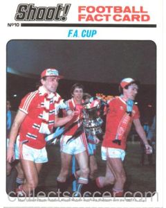Shoot! Card F.A. Cup 1983