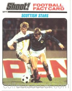 Shoot! Card Scottish Stars Kenny Dalglish 1983