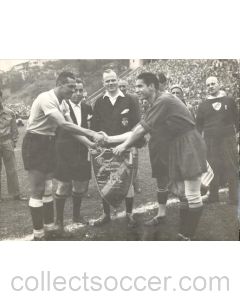 Spain v Uruguay at Sao Paolo, Brazil 1950 photograph
