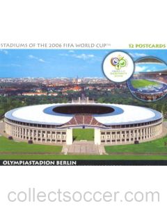 2006 World Cup Germany - Stadiums of the 2006 FIFA World Cup set of 12 postcards