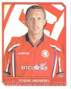 Steve Vickers Premier League 2000 sticker