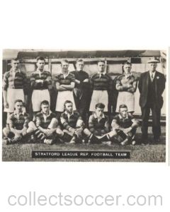 Stratford League Rep. Team Photocard