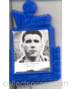 Stuart Williams Wales World Cup 1958 Badge