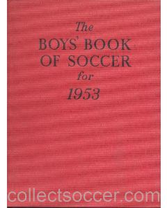 The Boys' Book of Soccer for 1953 book