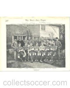 The Boy's Own Paper - Polytechnic Team Photograph