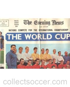 1966 The World Cup Evening News and Star Souvenir Edition