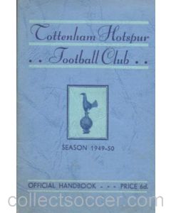 Tottenham Hotspur Handbook 1949-1950