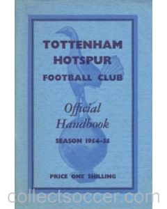 Tottenham Hotspur Handbook 1954-1955
