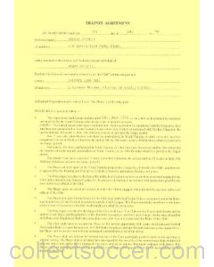 Trainee Player Contract between Stephen John Hall and Wigan Athletic of 07/07/1994