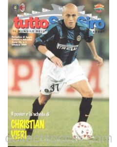 Tutto San Siro - Italian magazine with posters of Christian Vieri and Serginho in the middle of October 1999