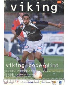 2002 Viking v Bodo/Glimt official programme 26/08/2002
