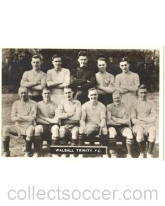 Walsall Trinity FC Photocard