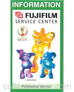 2002 World Cup Fujifilm Information Service Center guide