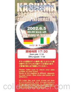2002 World Cup Kashima Soccer Stadium Access Information