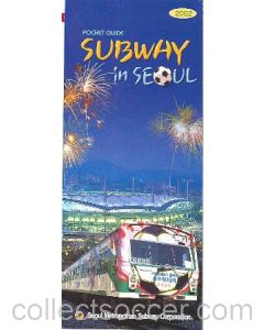 2002 World Cup Subway in Seoul Pocket Guide