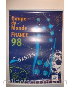 1998 World Cup Poster Nantes