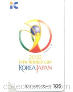 World Cup 2002 Korea Japan phone card