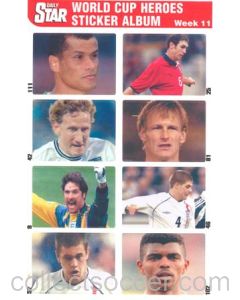 World Cup Heroes Sticker Album by Daily Star