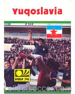 1974 World Cup - Yugoslavia Media Guide/ Programme in English