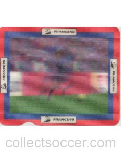 1998 World Cup in France Zola plastic moving picture