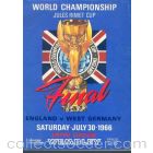 1966 World Cup Final Programme Mint Inside