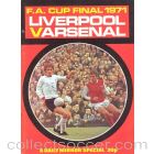 1971 FA Cup Final Daily Mirror brochure