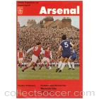 1978 Arsenal v Norwich City Football Programme