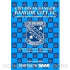 Bangor v Aris Salonika Greece football programme 1997-1998 Friendly