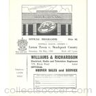 Luton Town v Stockport County official programme 07/05/1966