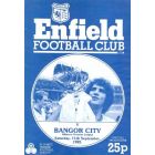 Enfield v Bangor City football programme 11/09/1982