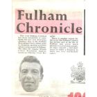 Fulham v Chelsea official programme 07/05/1979 of Fulham Chronicle, Carnival Friendly Match. Mega Rare!
