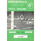 Hibernian v Clyde official programme 01/02/1969