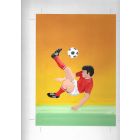 World Cup 1982 Original Artwork for Match Box Labels. No 2 of 10