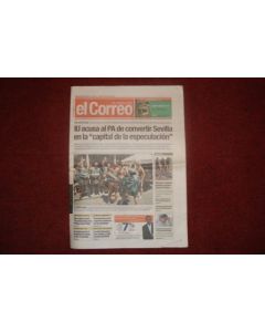El Correro newspaper of 20/05/2003 about Celtic