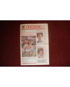 Benfica newspaper of 29/03/1994, covering the match Benfica v Parma