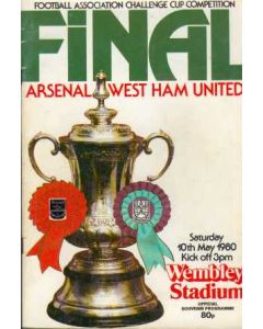 1980 FA Cup Final Programme