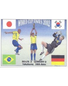 2002 World Cup Finals postcard