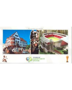 2006 World Cup Germany postcard Kaiserslautern Stadium and city