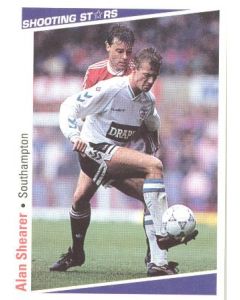 Alan Shearer Southampton Shooting Stars Card