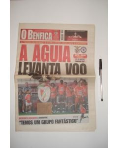 Benfica newspaper of 15/07/2005 covering Benfica v Chelsea