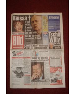 Bild German newspaper of 21/09/1999, covering Chelsea