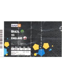 Brazil v England ticket 14/11/2009