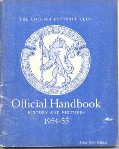 1954-1955 Chelsea Official Handbook